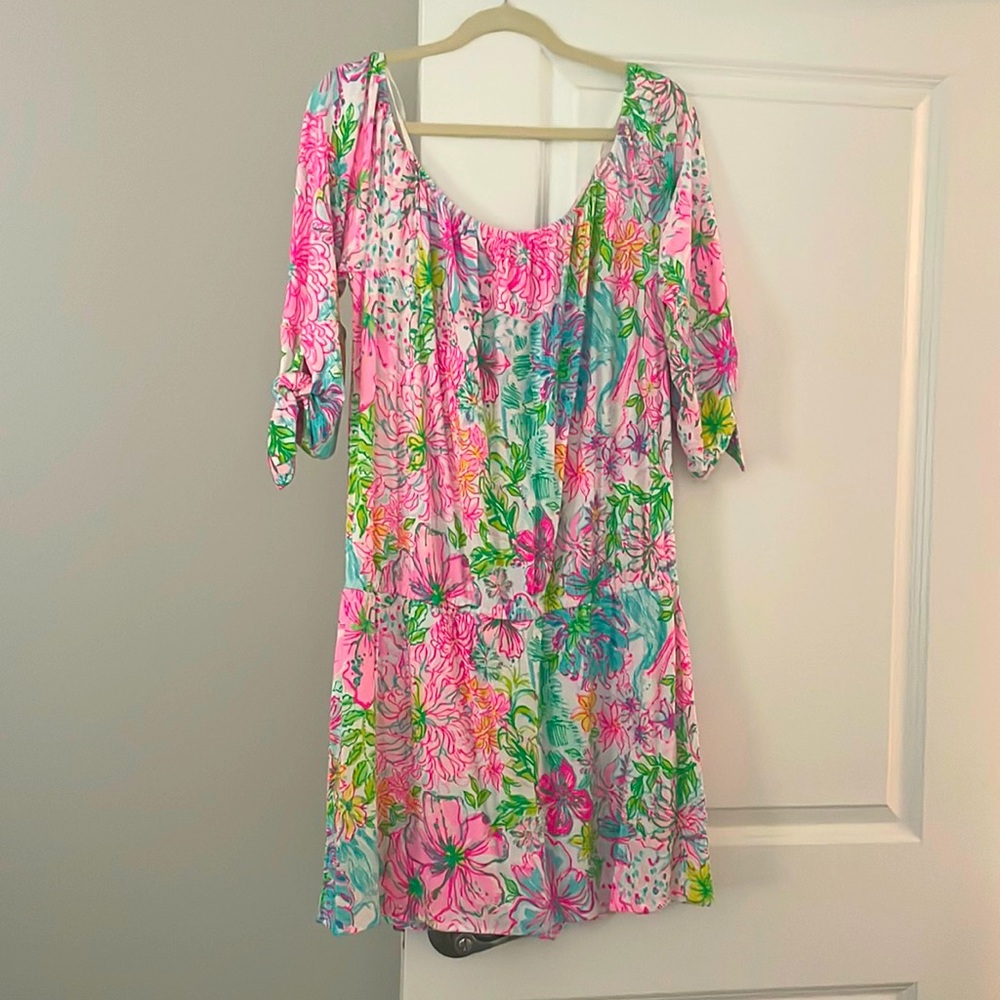 LILLY PULITZER ROMPER WITH SKIRT! NEW WITH TAGS!